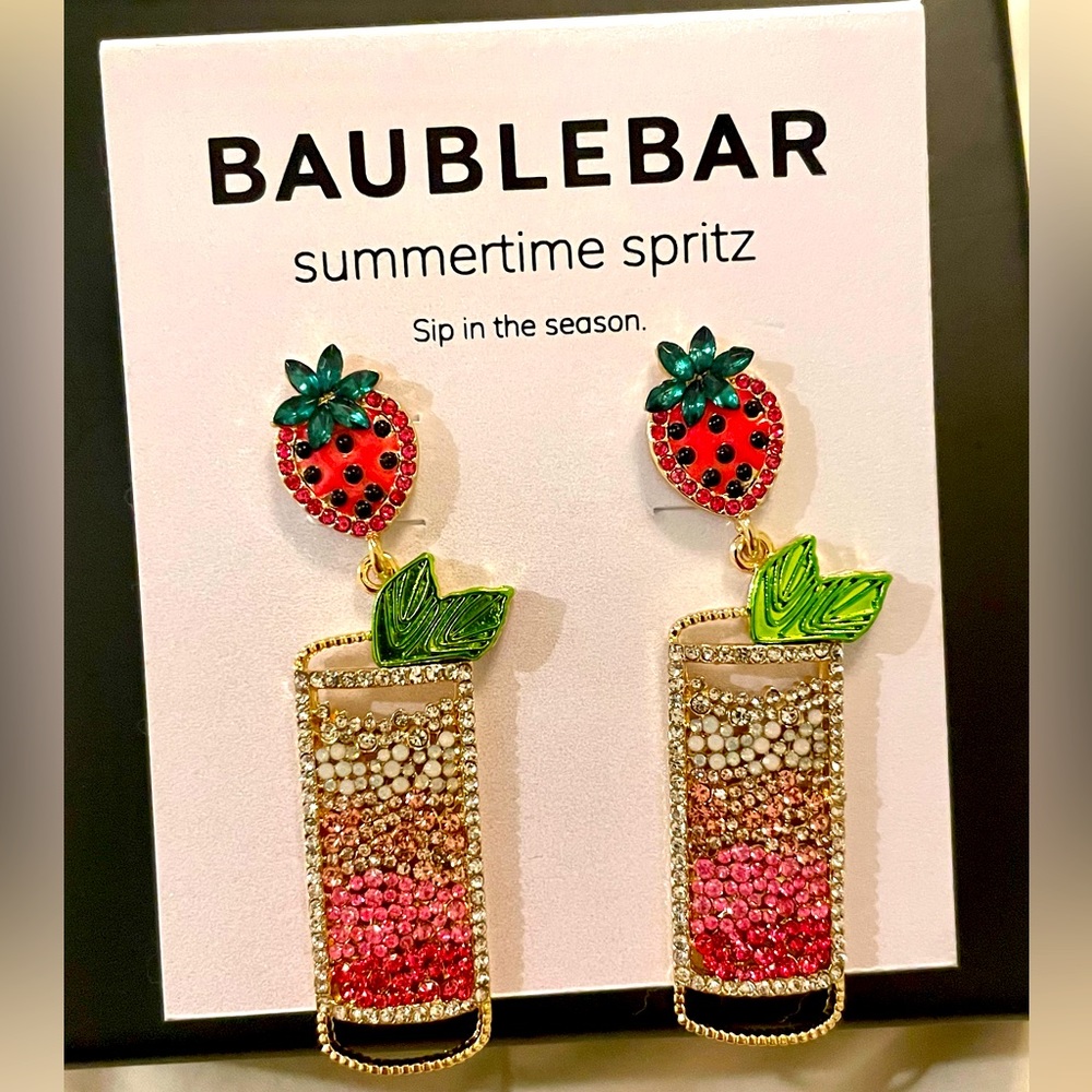 Baublebar earrings BN! Summertime Spritz!